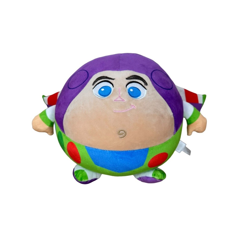 Disney Baby Buzz Lightyear‎ Cuddle Pal Plush Round Toy Story 10"_SO CUTE!!!